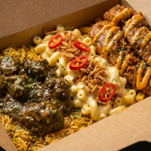 Biscoff Fried Chicken Loaded Fries