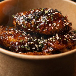 10 Honey Jerk Wings
